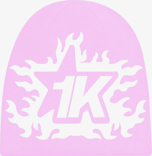 Flame Beanie [Pink]