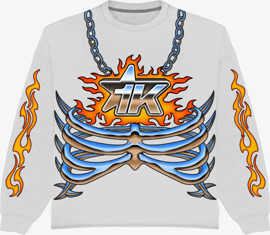 Flame Pendant Tee [White]