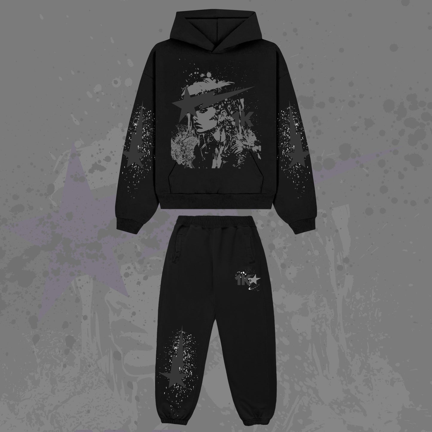 Starstruck Sweatsuit [Black]