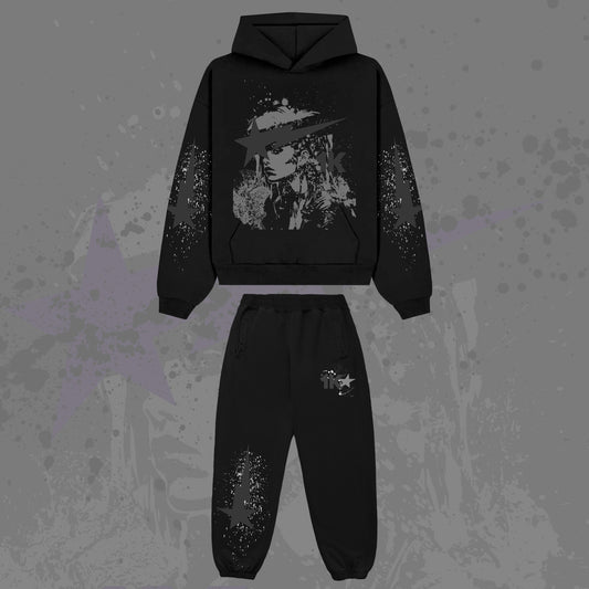 Starstruck Sweatsuit [Black]