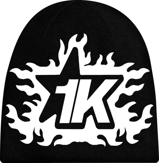 Flame Beanie [Black]